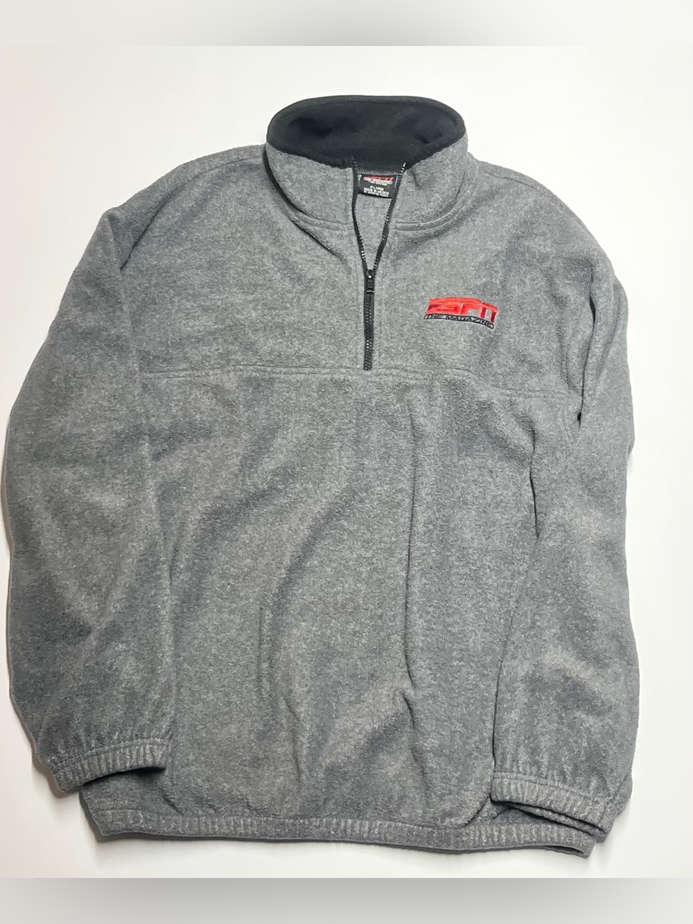 ESPN The Magazine vintage men’s size XL quarter zip pullover